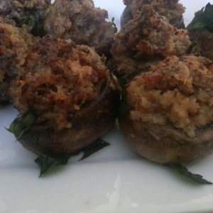 Sausage Stuffed Mushrooms